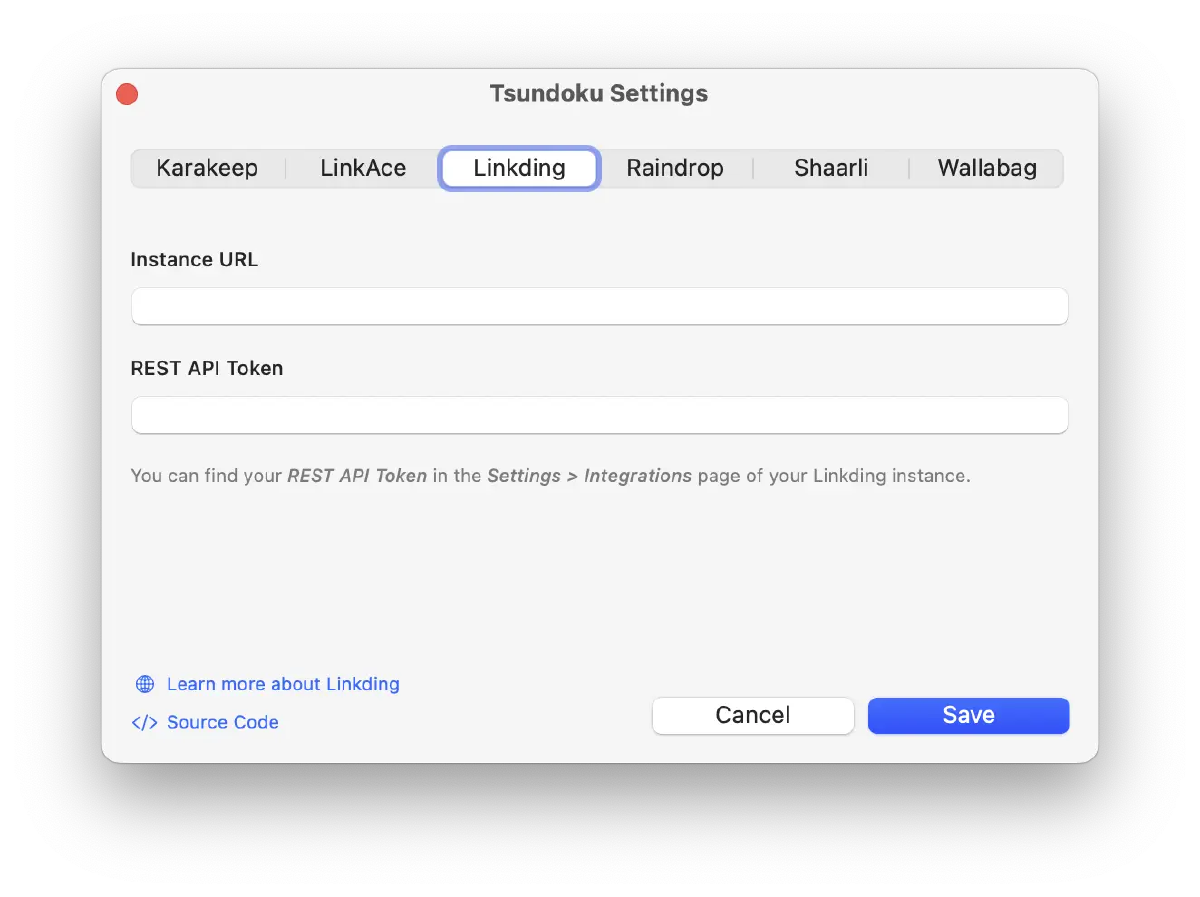 Preview of the Tsundoku macOS app